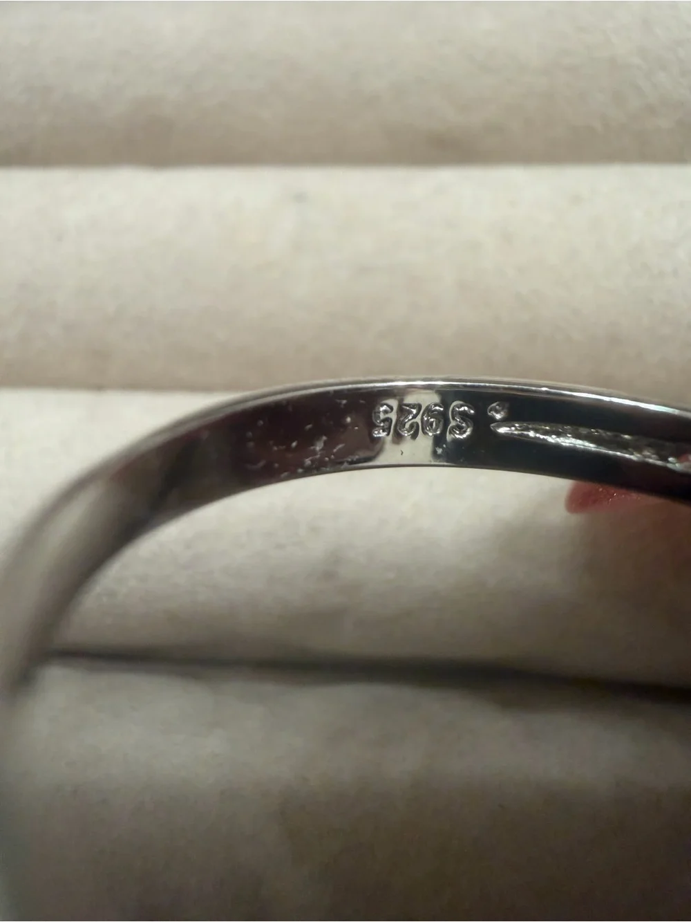 Sterling Silver Peridot Three-Stone Ring